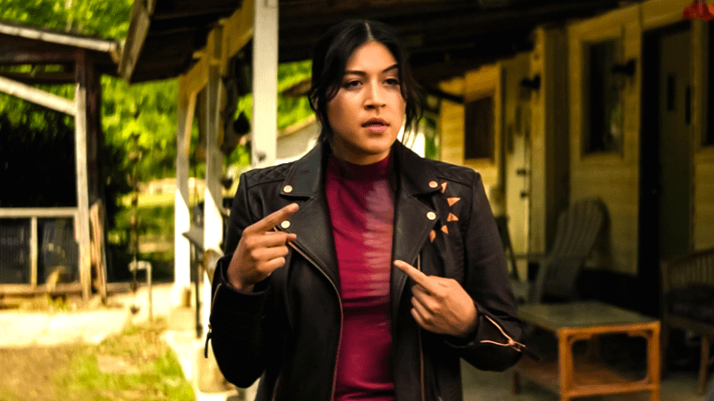 Actress Alaqua Cox as her character Maya Lopez, also known as Echo