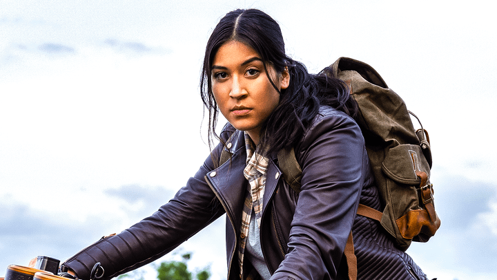 Alaqua Cox as Echo in the Echo Disney+ show.