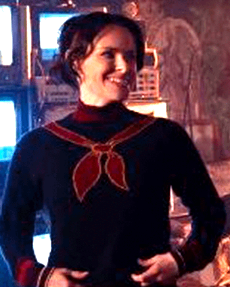 Emily Hampshire as EDITH in VisionQuest.