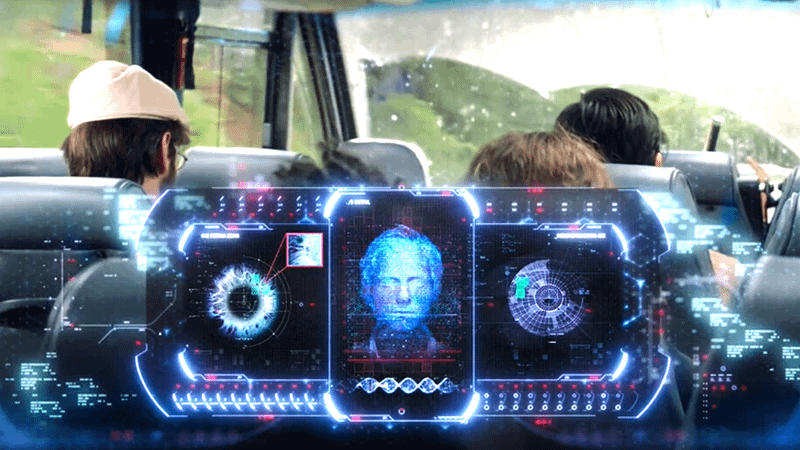 EDITH UI in Spider-Man: Far From Home.