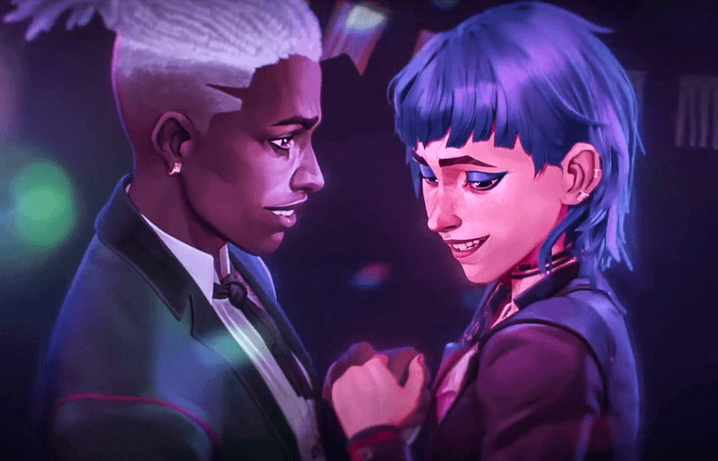 Ekko and Powder in Arcane Season 2.