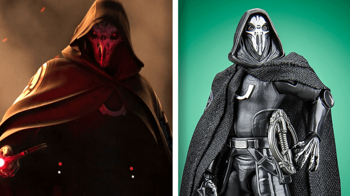 The Eleventh Brother in Tales of the Jedi and the Eleventh Brother action figure.