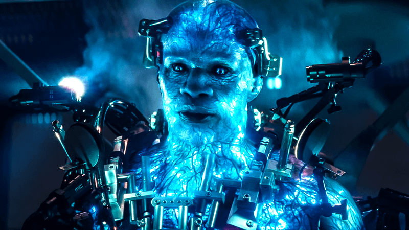 Jamie Foxx as Electro in The Amazing Spider-Man 2