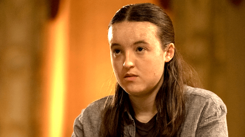 Bella Ramsey as Ellie in The Last of Us Season 2.