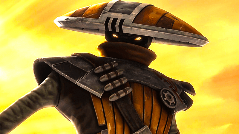 Kyuzo bounty hunter, Embo in The Clone Wars.