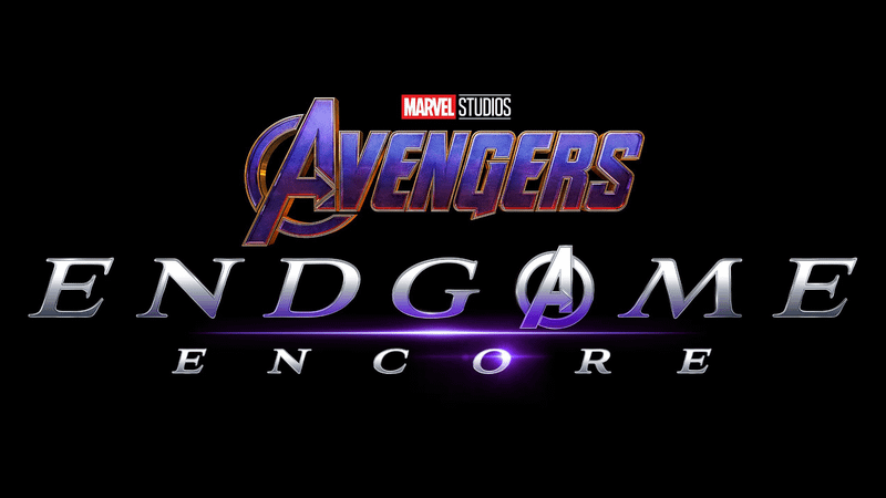 'Avengers: Endgame Encore' title card.
