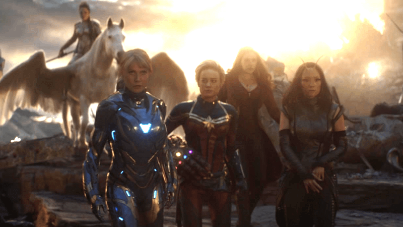 The women heroes of Avengers: Endgame.