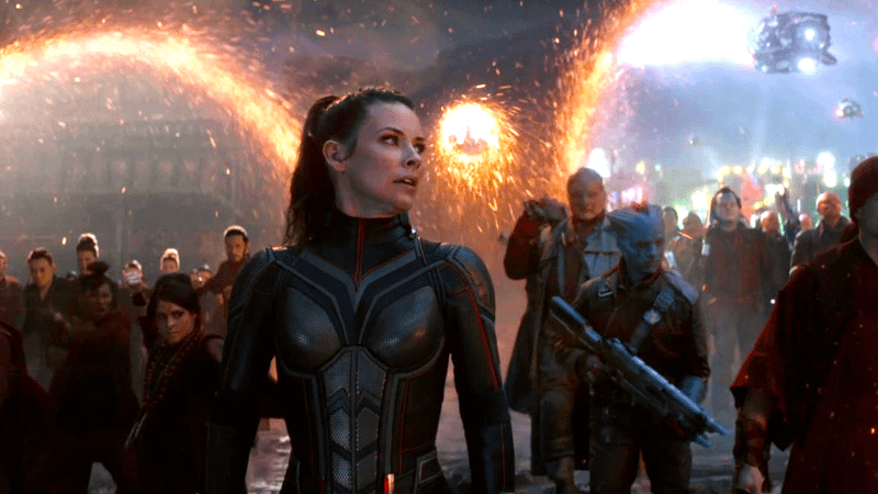 Evangeline Lily as Wasp in Avengers: Endgame