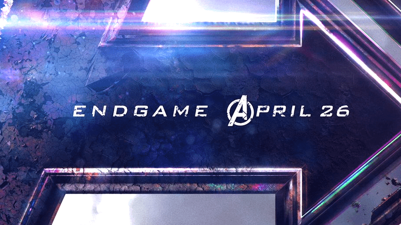 The Avengers: Endgame logo.