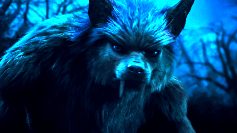 Enid as a werewolf in Wednesday Season 2.