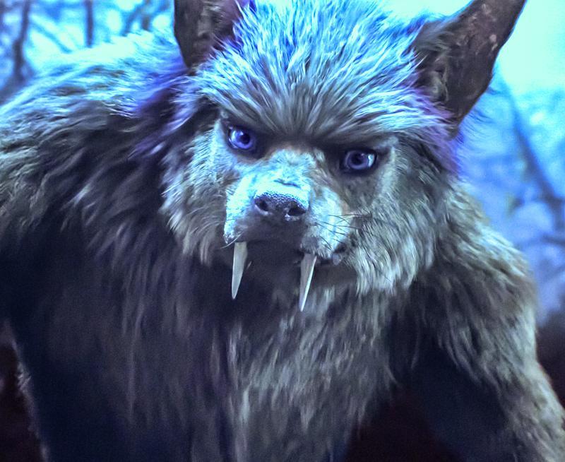 Enid in Werewolf form in Wednesday Season 2