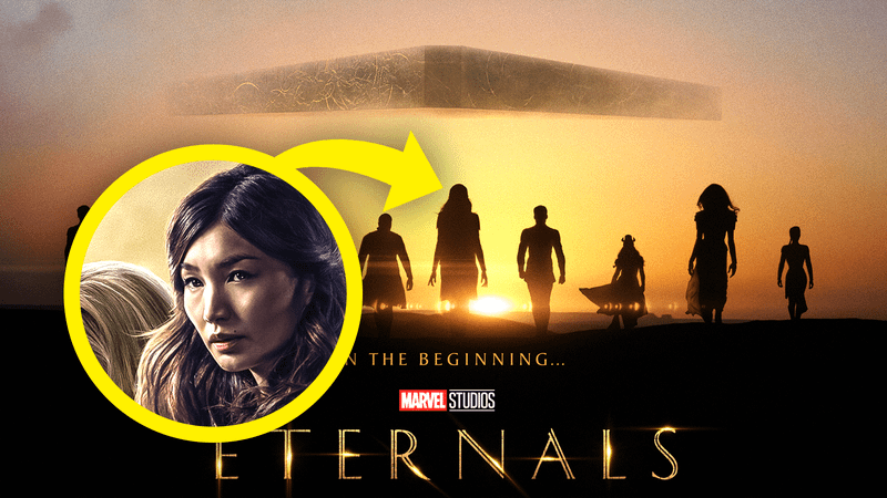 Gemma Chan as Sersi in Eternals.