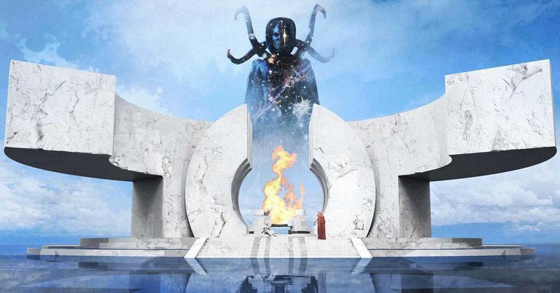 Eternity depicted in Thor: Love and Thunder