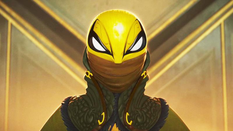 A full look at Iron Fist's face in Eyes of Wakanda