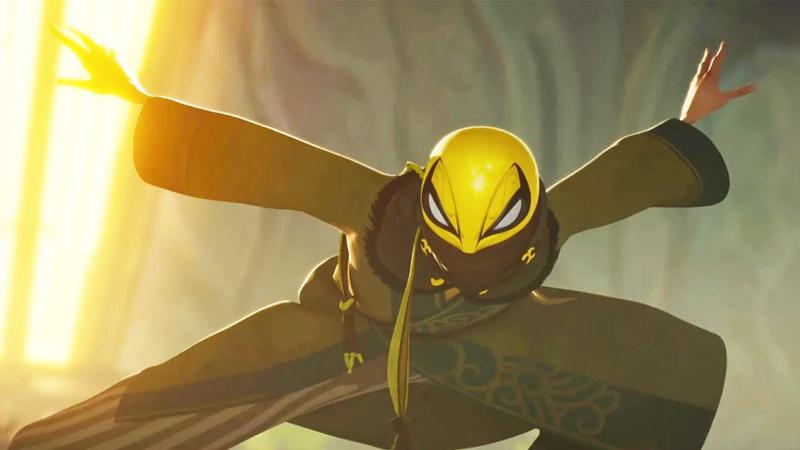 Iron Fist in a fight post in Eyes of Wakanda