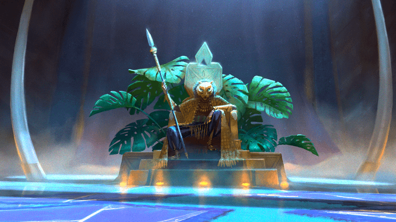 The Lion from Marvel Studios' Eyes of Wakanda