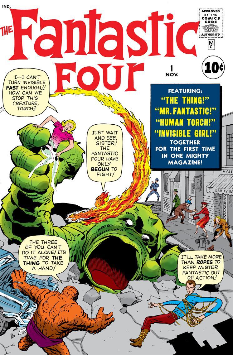 The Fantastic Four #1 Comic cover