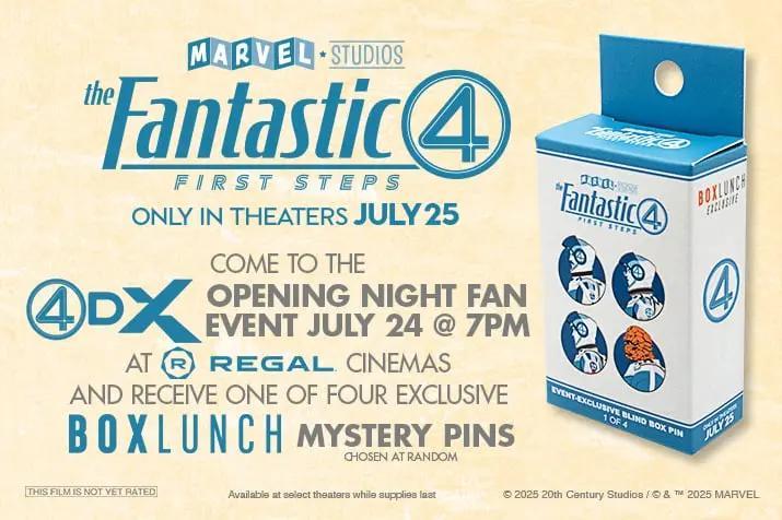 Fantastic Four pin box