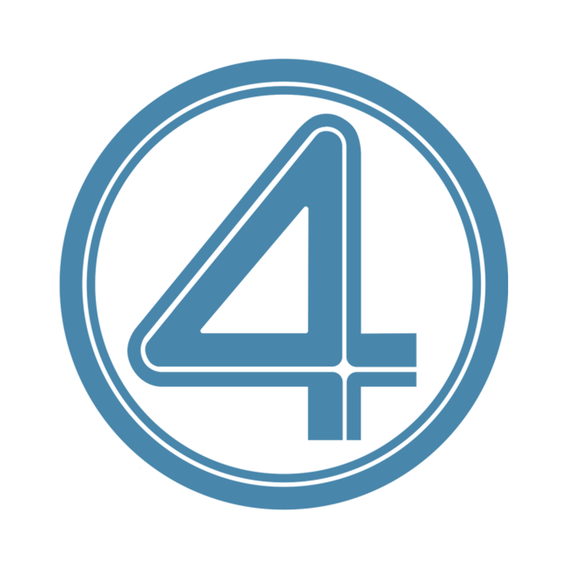 final design for MCU Fantastic Four's logo.