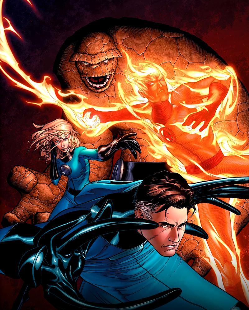 Fantastic Four Comic Cover