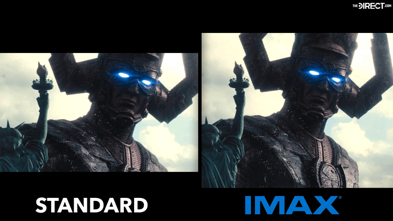 The Fantastic Four First Steps, IMAX vs Standard