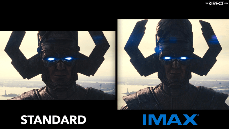 The Fantastic Four First Steps, IMAX vs Standard