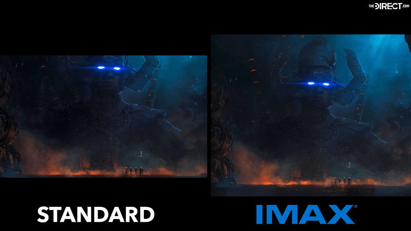 The Fantastic Four First Steps, IMAX vs Standard
