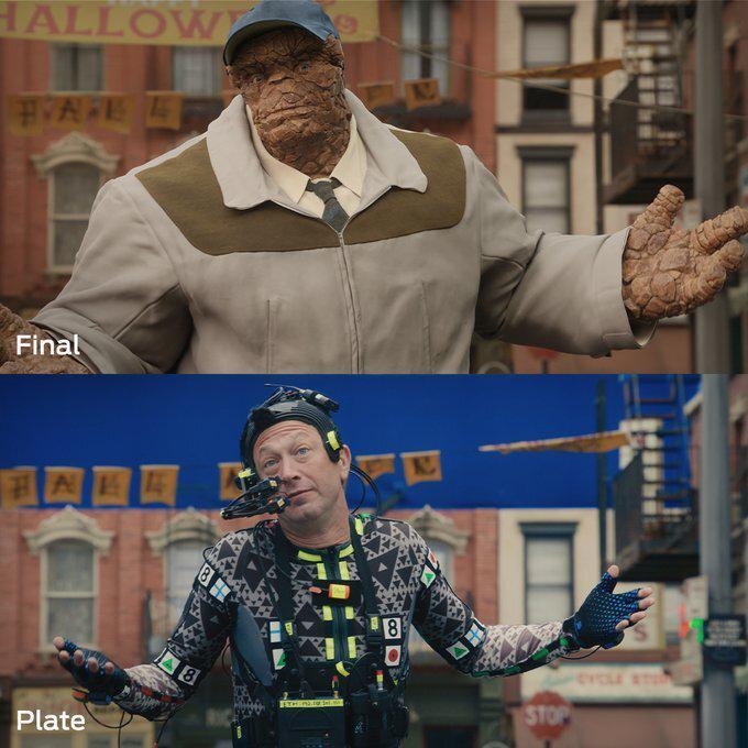 Ebon Moss-Bachrach as The Thing in The Fantastic Four: First Steps