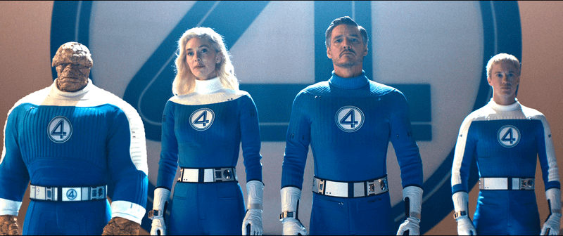 MCU Fantastic Four Team Poster Costumes