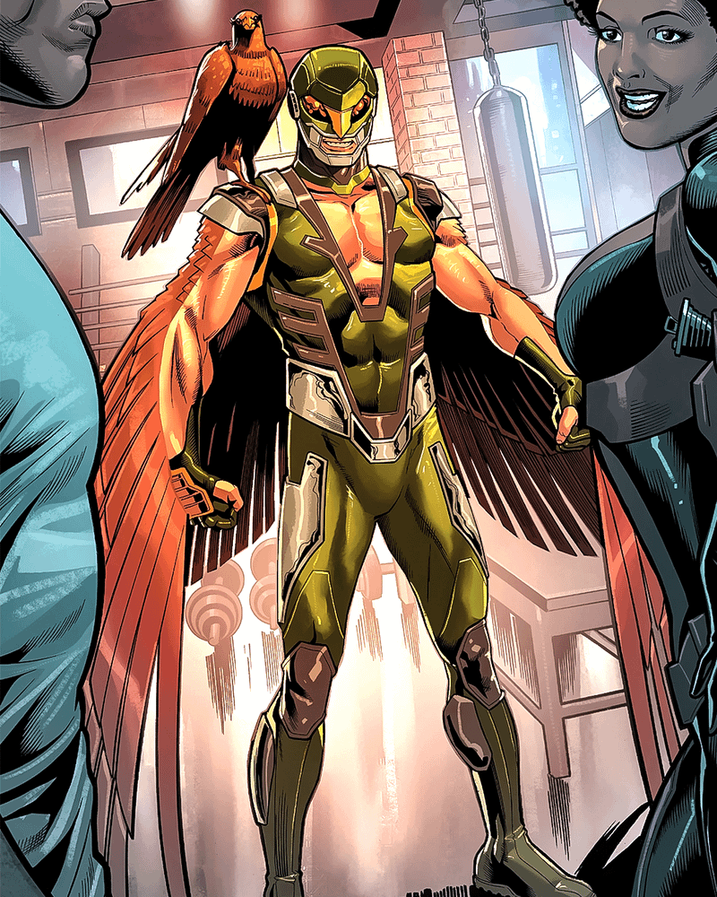 Falcon Marvel Logo