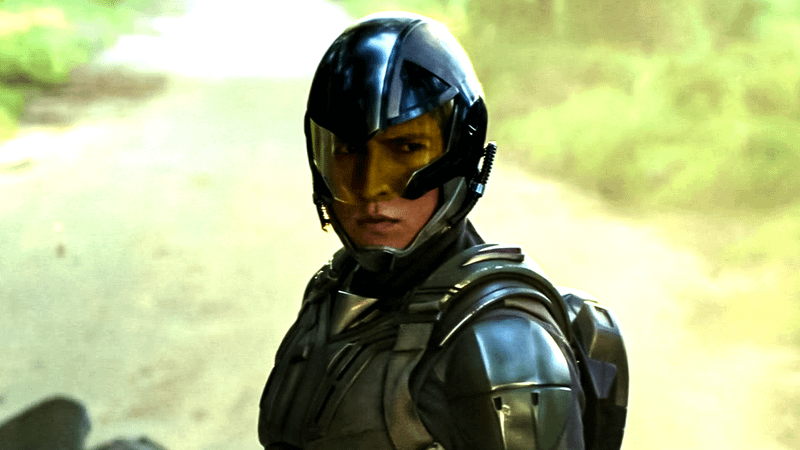 Joaquin Torres in his Falcon suit in the MCU.