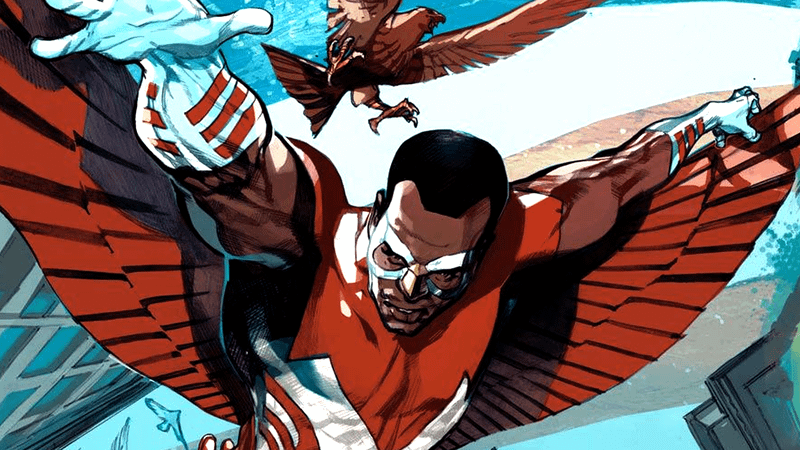 Falcon and Redwing in Marvel Comics