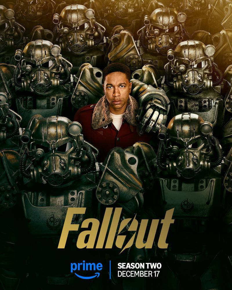 Aaron Moten as Maximus and Brotherhood of Steel in Fallout Season 2