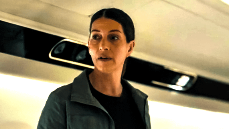 Dawn Oliveiri as Amber Whalen in Lioness Season 2, Episode 6.