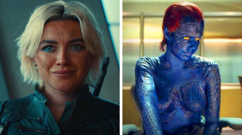 Florence Pugh as Yelena, Mystique.
