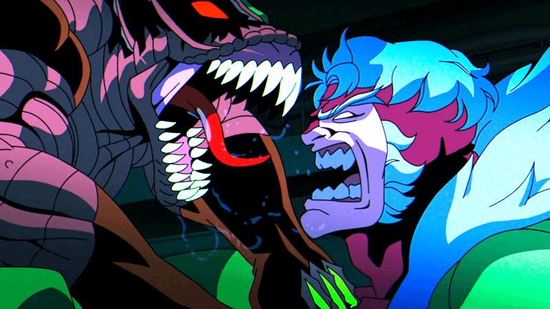 Sabertooth battles the Brood in X-Men '97.