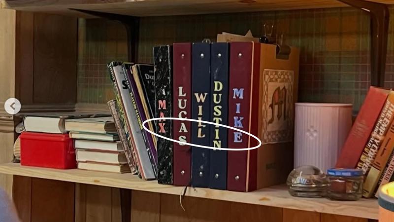 Stranger Things' DND books on Instagram