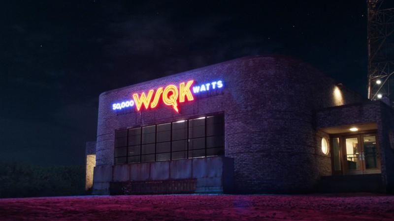 WSQK building in Stranger Things