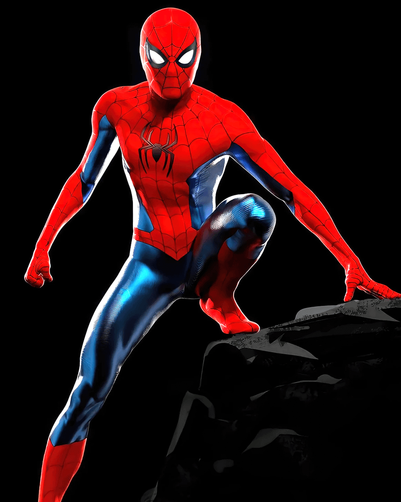 Spider-Man's suit from the final swing in Spider-Man: No Way Home