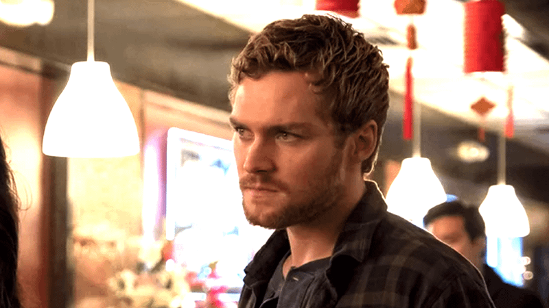 Finn Jones as Danny Rand in Iron Fist.