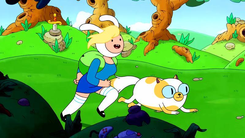 adventure time fionna and finn wallpaper