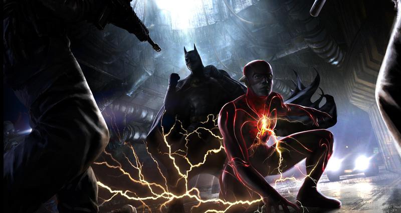 The Flash Best Look Yet At Michael Keatons Batman Suit In New Merch Photos