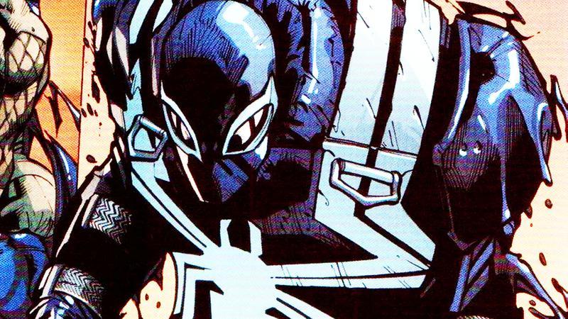 Agent Venom, a heroic incarnation of the Venom symbiote in Marvel Comics.