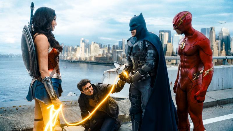 Wonder Woman, Batman, Flash in The Flash movie