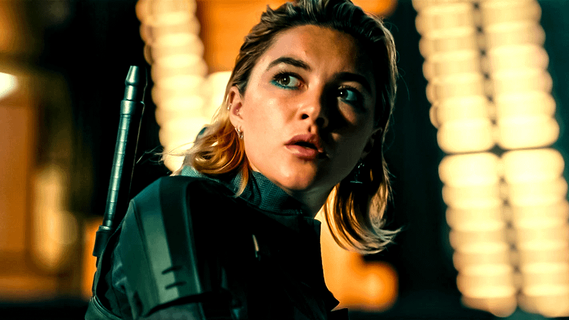Florence Pugh as Yelena Belova in 'Thunderbolts*.'