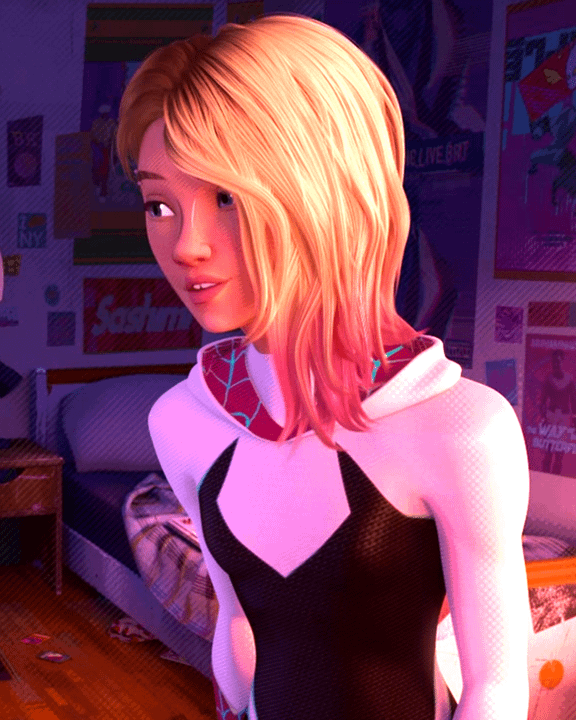 Gwen Stacy in Across the Spider-Verse