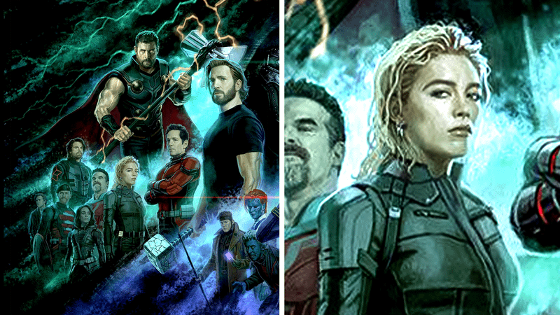 Avengers: Doomsday concept art, Florence Pugh as Yelena Belova