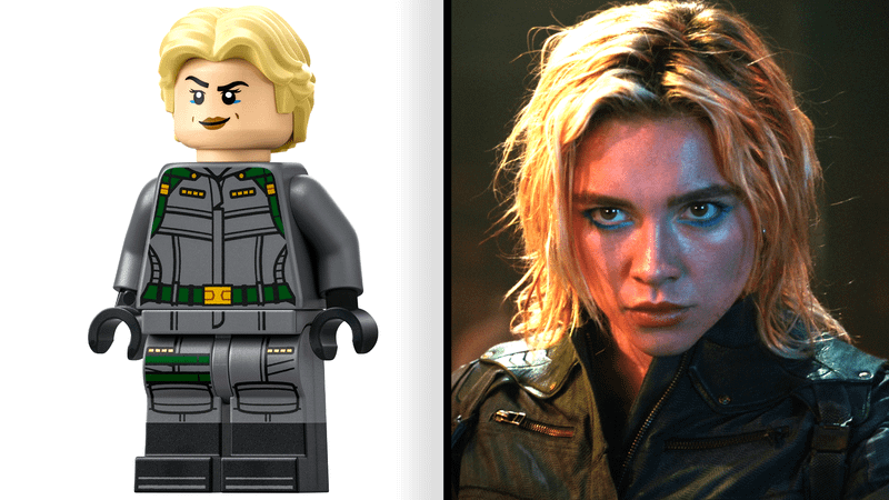 LEGO Yelena Belova, Florence Pugh as Yelena Belova in Avengers: Doomsday