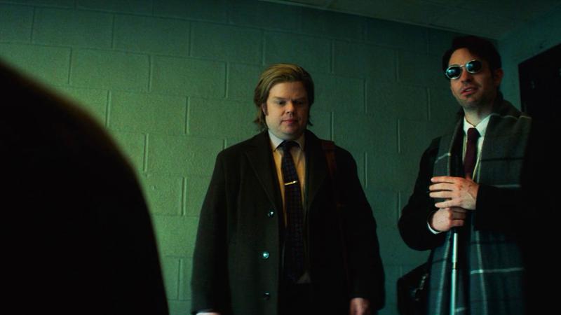 Flash back scene of Matt Murdock and Foggy Nelson.