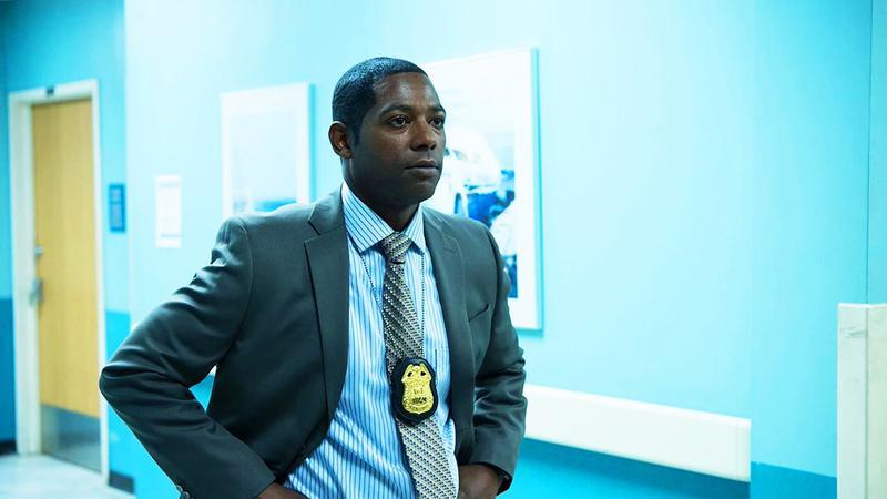 Royce Johnson is back as Brett Mahoney, the NYPD detective.